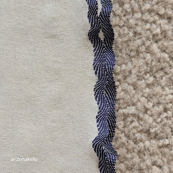 J. Crew Wool Nautical Scarf Lightweight - Picture 6 of 11